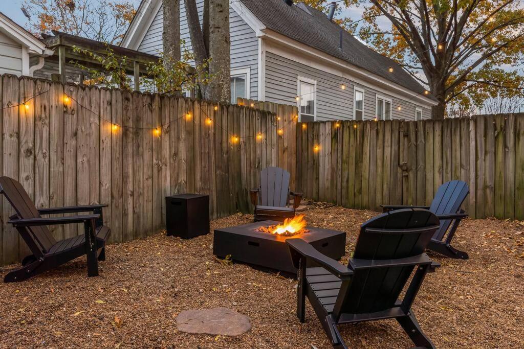 Large Historical Home W/ Fire Pit, Chef Kitchen. Memphis Bagian luar foto