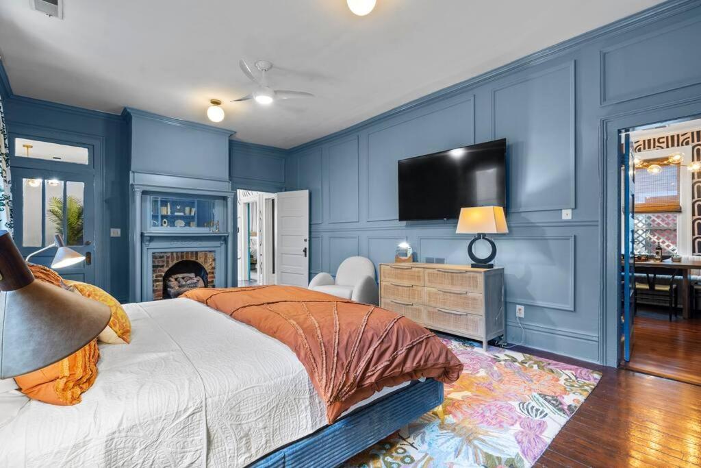 Large Historical Home W/ Fire Pit, Chef Kitchen. Memphis Bagian luar foto