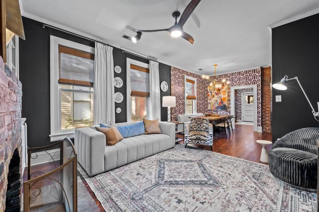 Large Historical Home W/ Fire Pit, Chef Kitchen. Memphis Bagian luar foto